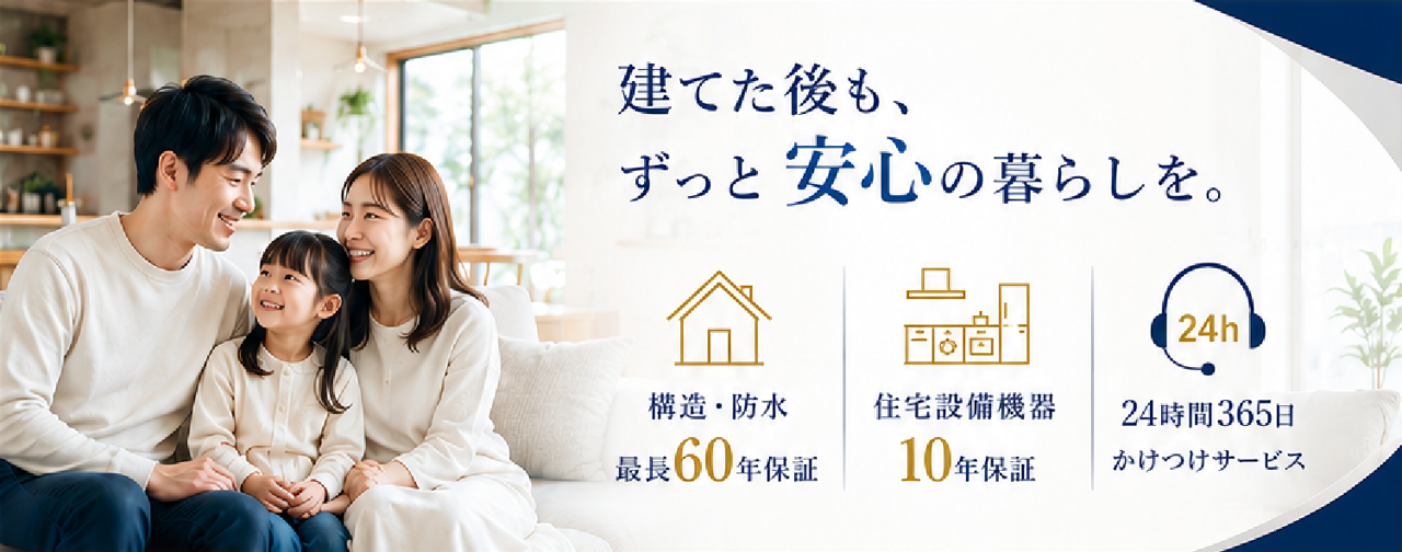 BEAR HOUSEで選べるライフアシスト60の長期保証とアフターサポート